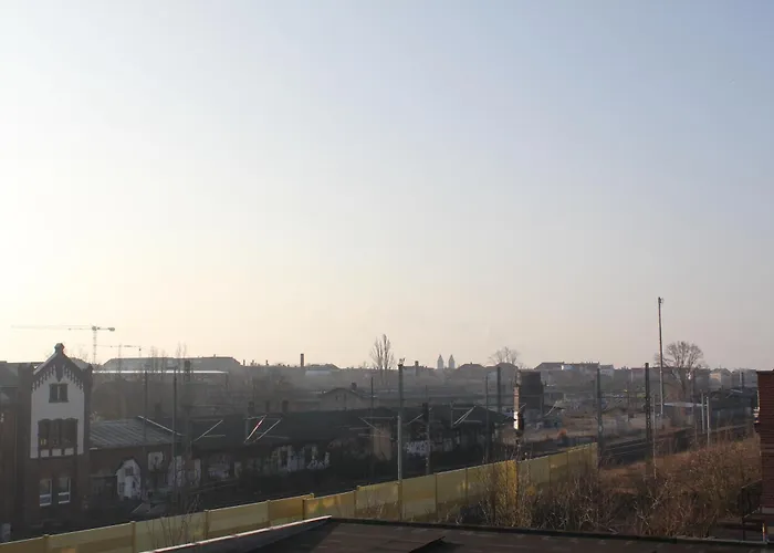 Apartamento Kleine Wolke - Dachgeschoss Mit Klimaanlage Und Ausblick Leipzig