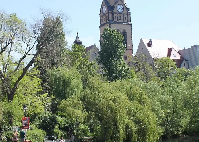 Kleine Wolke - Dachgeschoss Mit Klimaanlage Und Ausblick Lägenhet *